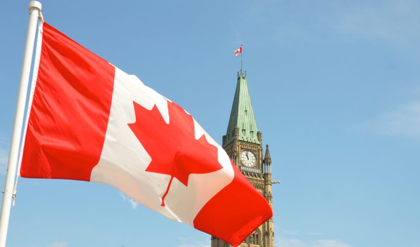カナダの国旗の画像